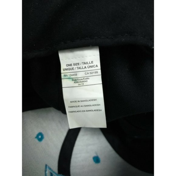 DC Shoe Co Embroidered Blue Black Snapback Hat/Cap Size Small - Picture 6 of 7